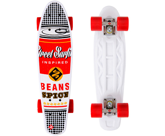 POP BOARD Souper Black Dot pennyboard POP BOARD Souper Black Dot pennyboard