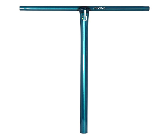 Řídítka Divine T-bar standard 580x580 tyrkysová Řídítka Divine T-bar standard 580x580 tyrkysová