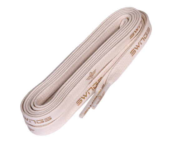Waxed Superlaces White Waxed Superlaces White