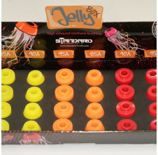 Interlock Bushings 15mm con/bar Skateboard Display, filled