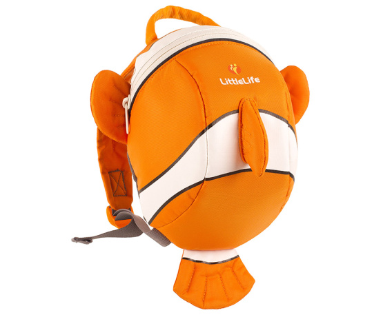 Animal Toddler Backpack; 2 l; clownfish Animal Toddler Backpack; 2 l; clownfish