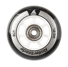 Rollerblade 72mm 80A + ložiska SG5 + 6mm spacery 8ks