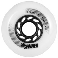 Spinner White 76mm 88A, 4-pack