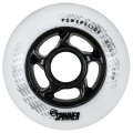 Spinner White 84mm 88A, 4-pack