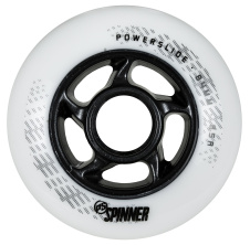 Spinner White 84mm 88A, 4-pack