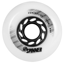Spinner White 76mm 88A, 4-pack