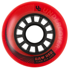 Undercover Raw 72mm 85A Red 4ks - POSLEDNÍ 1 SADA