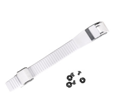 Classic Buckle Set complete White L / R - 20cm