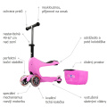 Popis odrážedla Micro Mini2Go DeLuxe Pink
