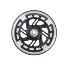 Svítící LED-kolečko 120 mm black