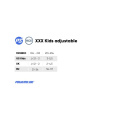 3X adj. Evo Blue / White