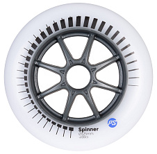 Spinner 125mm 88A White, 3-pack
