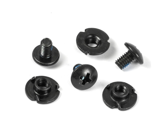 Fixation Hardware Set incl.anti rivets 6mm Fixation Hardware Set incl.anti rivets 6mm