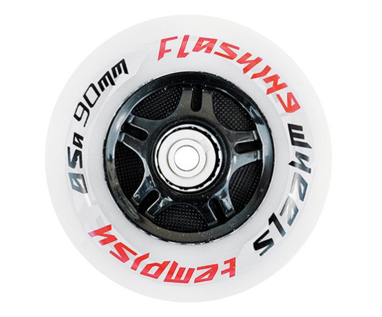 FLASHING 90mm 85A 2ks svítící kolečka FLASHING 90mm 85A 2ks svítící kolečka