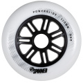 Spinner White 110mm 88A, 3-pack
