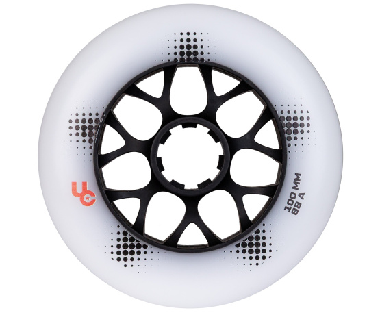 Team PRO 100mm 88A White, 4-pack Team PRO 100mm 88A White, 4-pack