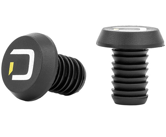 Zátka řídítek Divine pro hliníková řídítka 17 mm – černá Zátka řídítek Divine pro hliníková řídítka 17 mm – černá