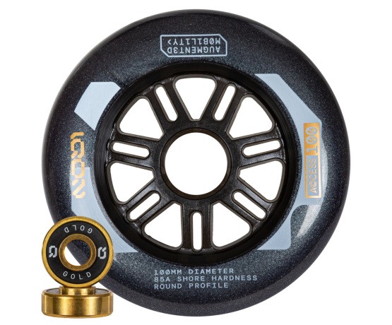 Access Combo 100mm 85A Dark Grey 3-pack Access Combo 100mm 85A Dark Grey 3-pack
