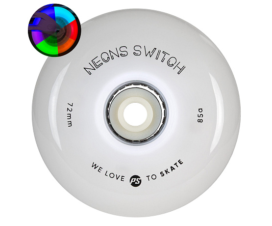 Neons Switch LED 72mm 85A 4-pack Neons Switch LED 72mm 85A 4-pack