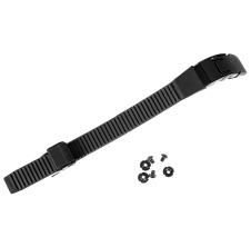 Classic Buckle Set complete Black L / R - 22cm