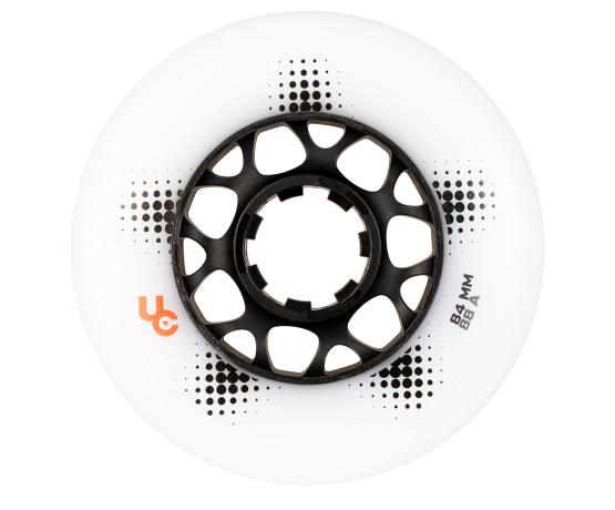 Team PRO 84mm/88a white, 4-Pack