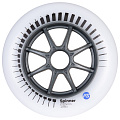Spinner 125mm 88A White, 3-pack