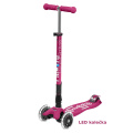 Micro Maxi DeLuxe skládací Berry Red LED