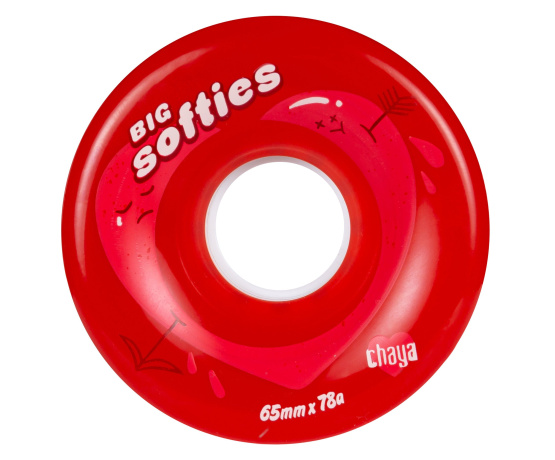 Big Softie`s Clear Red Big Softie`s Clear Red