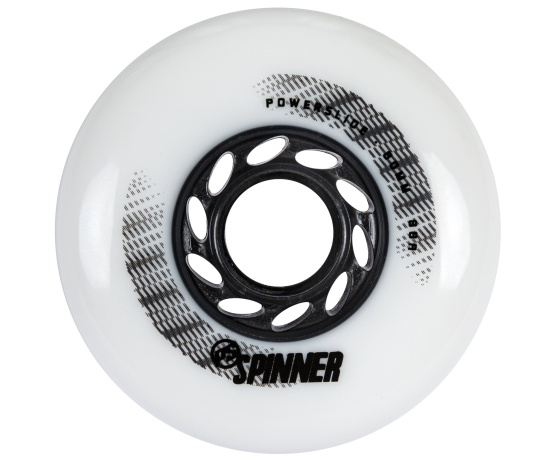 Spinner White 80mm 88A, 4-pack - poslední 1 balení