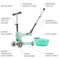 Popis odrážedla Micro Mini2Go DeLuxe Plus Mint