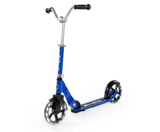 Cruiser LED blue skládací koloběžka
