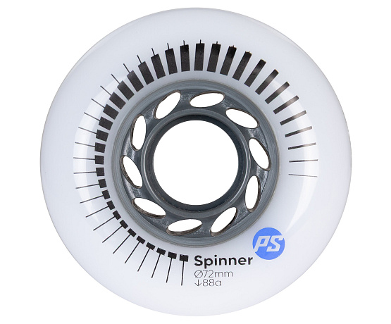 Spinner 72mm 88A White, 4-pack Spinner 72mm 88A White, 4-pack