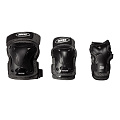 Junior Ventilated 3-Pack Black sada chráničů