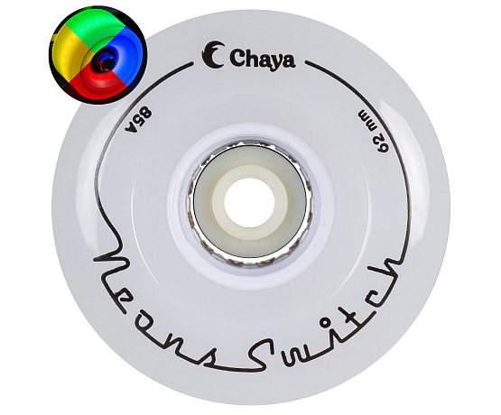 Neons Switch 62mm 85A White, 4-pack Neons Switch 62mm 85A White, 4-pack
