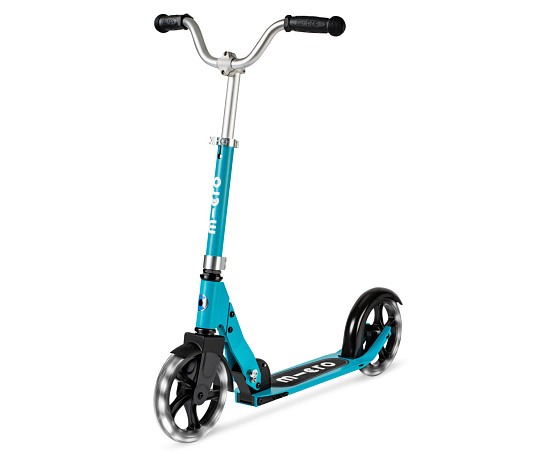 Cruiser LED aqua skládací koloběžka