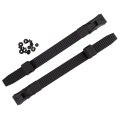 Clipper Buckle Set complete Black L / R - 21cm