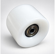 Kolečko k pennyboardu Fizz Board bílé, ABEC 5, 65 × 45 mm