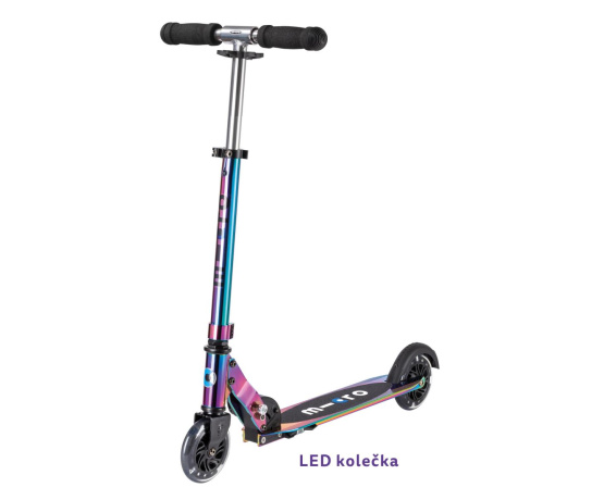Sprite LED neochrome skládací koloběžka