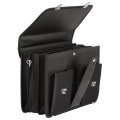 Aktovka REAbags 8001/2-T - černá / nikl