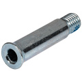 Steel Single Axle, Hex 36mm/8mm - 8 Pack