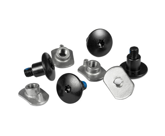 V. Cuff Screw Set Black V. Cuff Screw Set Black