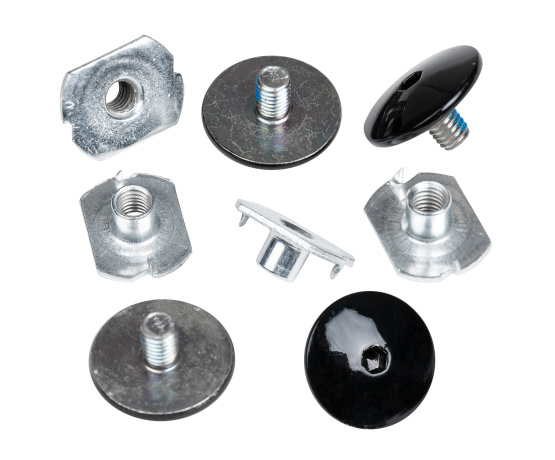 Sway/Zoom Cuff Screws Set, black Sway/Zoom Cuff Screws Set, black