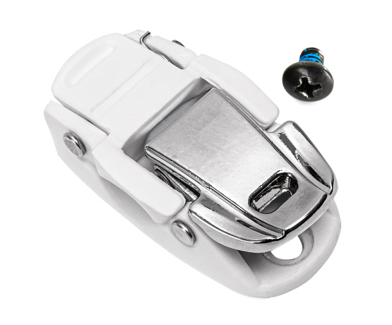 Crown Buckle White Crown Buckle White