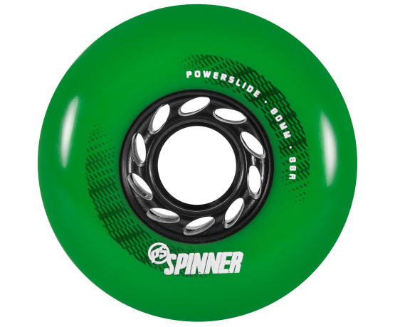 Spinner Green 80mm 88A, 4-pack - POSLEDNÍ 1 SADA