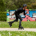 Rychlé tříkolečkové inline brusle