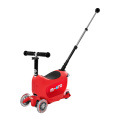 Červené odrážedlo Micro Mini2Go DeLuxe Plus Red
