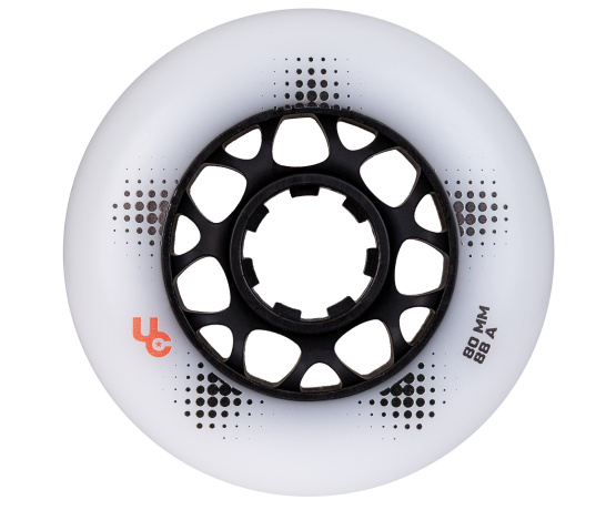 Team PRO 80mm 88A White, 4-pack Team PRO 80mm 88A White, 4-pack