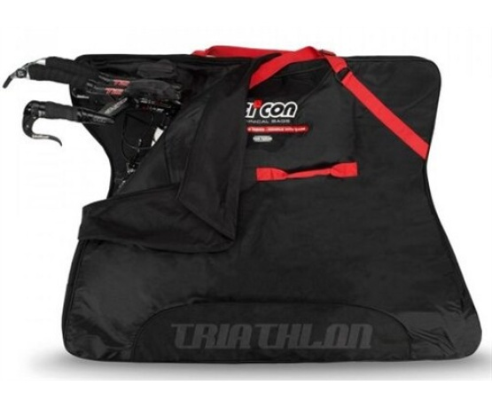 Travel plus triathlon soft bike bag