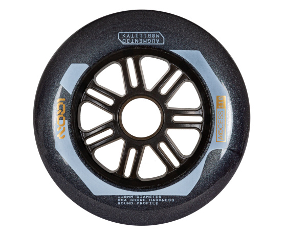 Access 110mm 85A Dark Grey 3-pack Access 110mm 85A Dark Grey 3-pack
