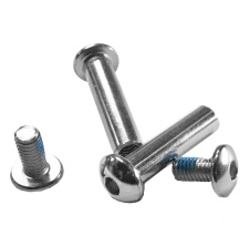 Steel Double Axle, Hex 29mm/8mm